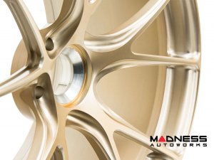Porsche Cayman Custom Wheels - RS74 by Vossen - Patina Gold Porsche Cayman Custom Wheels - RS74 by Vossen - Patina Gold